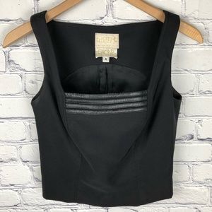 Vintage Alberto Makali for Cache Shell Top